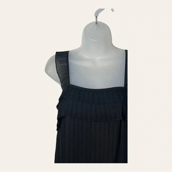 0485W. JUICY COUTURE MINI DRESS ACCORDION BLACK AND PINK IN COLOR‎ SIZE 0 - Picture 3 of 13